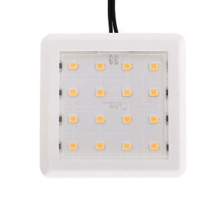 Oczko kwadratowe led 1,5W białe barwa ciepła