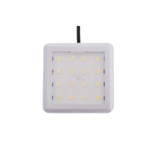 Oprawa kwadratowa LED aluminium barwa biały neutralny 1.5w