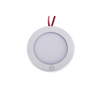 Oczko senso z wyłącznikiem 2,5W aluminium barwa neutralna