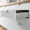 Szuflada GTV Modern Box wysoka popiel 450 mm PB-KW-KPL450C