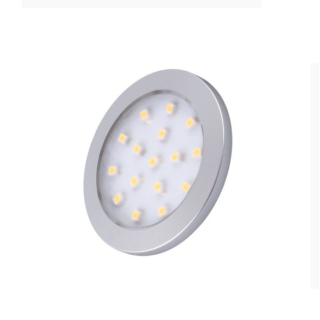 Oczko led 1,5W aluminium barwa biała neutralna