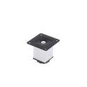 Noga meblowa Sq40 40x40 h40mm chrom Noga meblowa Sq40 40x40 h40mm chrom