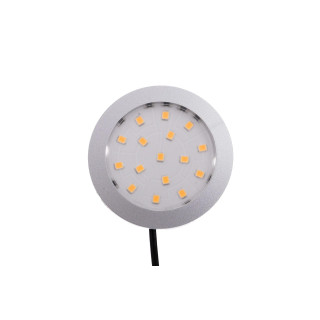 Oczko led 1,5W aluminium barwa ciepła