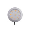 Oczko led xl 3W aluminium barwa zimna