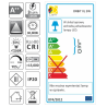 Oczko led xl 3W aluminium barwa zimna