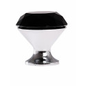 Gałka meblowa Crystal Palace fi25mm czarny kryształ GZ-CRPB25-A1 Gałka meblowa Crystal Palace fi25mm czarny kryształ GZ-CRPB25-A1