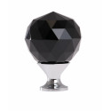 Gałka meblowa Crystal Palace fi40mm czarny kryształ GZ-CRPA40-A1 Gałka meblowa Crystal Palace fi40mm czarny kryształ GZ-CRPA40-A1