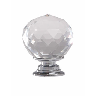 Gałka meblowa Crystal Palace fi30mm bezbarwny kryształ GZ-CRPJ30-01