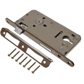 Zamek do drzwi 90/50 wpuszczany na wkładkę JANIA Z001