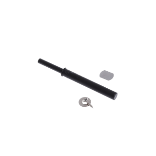 Tip-on długi czarny