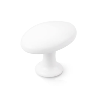 Gałka meblowa Nomet Napoli biała GM-325