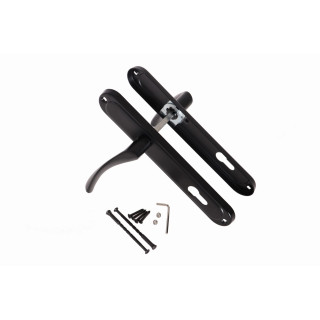 Klamki do drzwi z szyldem Kometa K-517-90 P2 Veramet