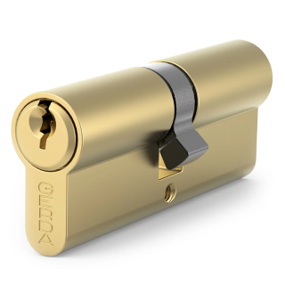 Wkładka do drzwi, zamka GERDA 35/45 mosiądz