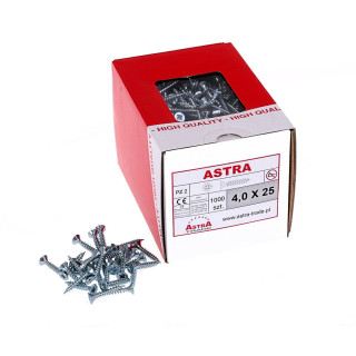 Wkręt 4x25 Astra 1000szt
