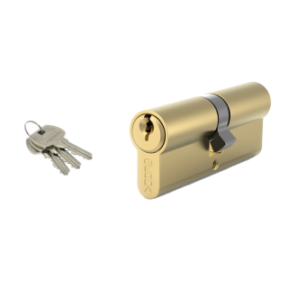 Wkładka do drzwi, zamka GERDA 30/35 mosiądz