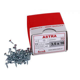 Wkręt 3.5x16 Astra 1000szt