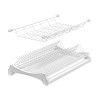 Suszarka do naczyń dwupoziomowa NOMET 40 biała - W-2507-400A.P1