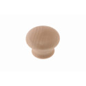 Gałka meblowa drewniana z mufą Buk Gałka meblowa drewniana z mufą Buk