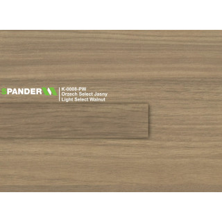 Obrzeże meblowe PCV 22mm /2mm Orzech select jasny 0008 PW Spander