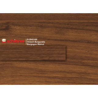Obrzeże meblowe PCV 43mm /2mm orzech burgund 2842 BS Schilsner