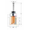 Frez prosty z górnym łożyskiem 8 mm CMT 912.160.11B