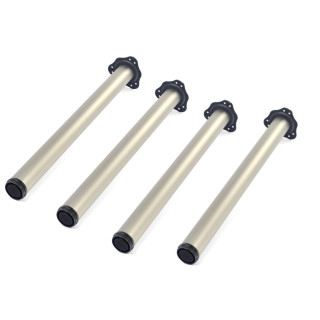 Noga meblowa okrągła GTV INNOVO H-710 Satyna  - 4 sztuki