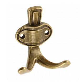 Wieszak meblowy GTV Coruna antyczny mosiądz