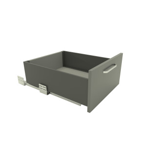 Szuflada SEVROLLBOX SLIM wysoka H-199mm 500mm Grafit