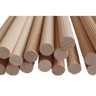 Dybel drewniany długi 1 mb fi 10 mm