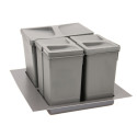 Sortownik na śmieci HAFELE Unico do szafki 500 mm 2x 7L + 1x 15L