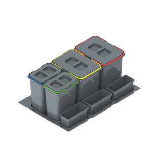 Kosz do segregacji śmieci...