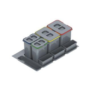 Kosz do segregacji śmieci...