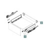 Szuflada REJS Comfort Box 400 mm niska H86 biała 35kg