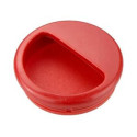 Uchwyt meblowy wpuszczany 50mm czerwony Uchwyt meblowy wpuszczany 50mm czerwony