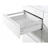 Szuflada REJS Comfort Box 400 mm średnia H164 biała 35kg