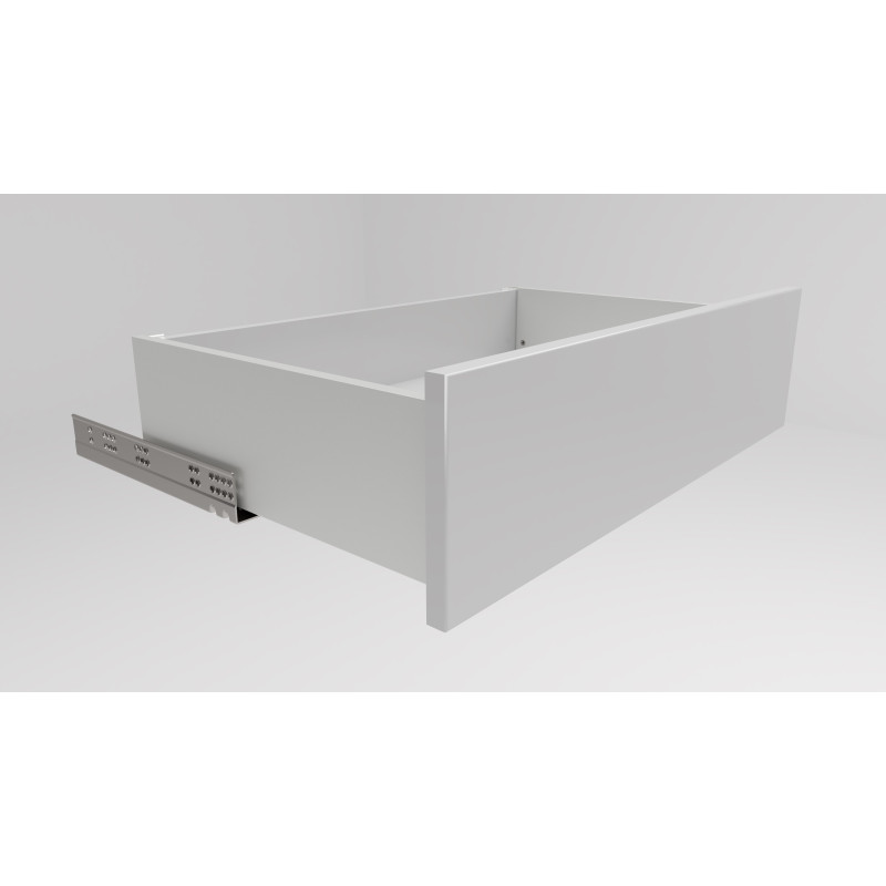 Szuflada SEVROLL Platinium 3D Slim 350 mm średnia H134 biały - 223149