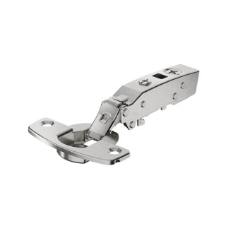 Zawias meblowy cichy domyk HETTICH SENSYS 8646i  110° cienki front (9094270) + prowadnik (9071666)