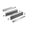 Szuflada AvanTech YOU Hettich 500 mm niska H101 antracyt 40kg