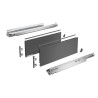 Szuflada Hettich AvanTech YOU (na Actro) 500 mm wysoka H187 antracyt 40kg