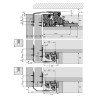 System 2-drzwiowy Hettich TopLine XL zestaw do drzwi przesuwnych 2.30m