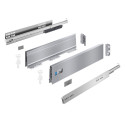 Szuflada Hettich InnoTech Atira 470 mm niska H70 srebrny 30kg