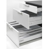 Szuflada Hettich InnoTech Atira 470 mm średnia H144 srebrny 30kg