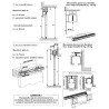 System przesuwny Herakles 80 kg do drzwi przejściowych 150 cm