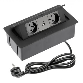 Gniazdo wpuszczane SOFT 2x...