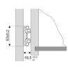 Prowadnica kulkowa Sevroll H-53 850 mm pełny wysuw 100kg