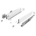 Szuflada HAFELE MATRIX S SLIM 450 mm niska H84 biała 35kg