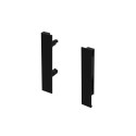 Złączka frontu wewnętrznego Hafele Matrix S Slim wysoka H167 czarna