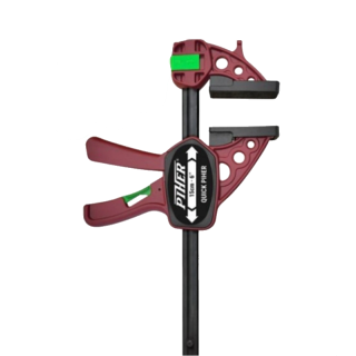 Ścisk Quick 125cm siła 150kg ramię 8cm szyna 19x6,3