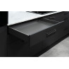 Szuflada HAFELE MATRIX S SLIM 400 mm niska H84 antracyt 35kg