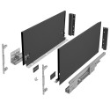 Szuflada HAFELE MATRIX S SLIM 450 mm wysoka H199 antracyt 35kg